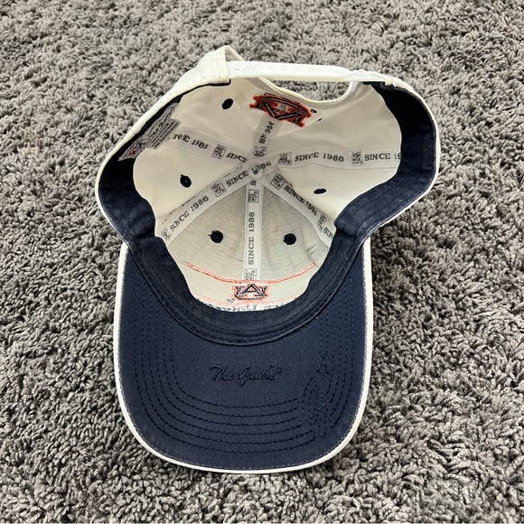 Auburn Tigers The Game Split Three Bar Snapback Hat Cap Vintage Since 1986 - Picture 6 of 7